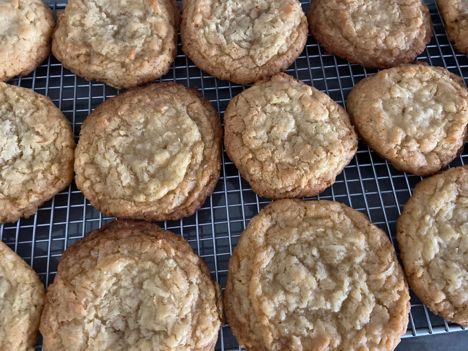 chewy coconut cookies 2