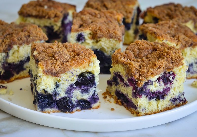 blueberry coffee cake 5