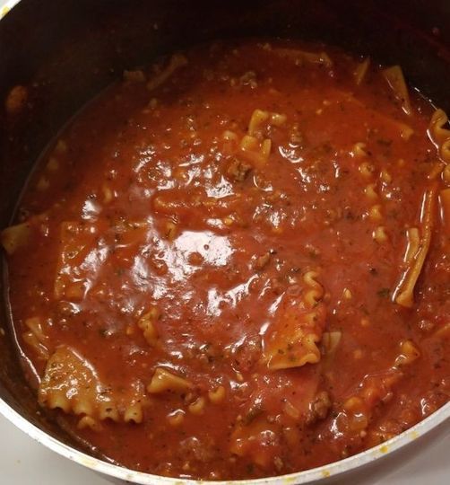 Slow Cooker Lasagna Soup