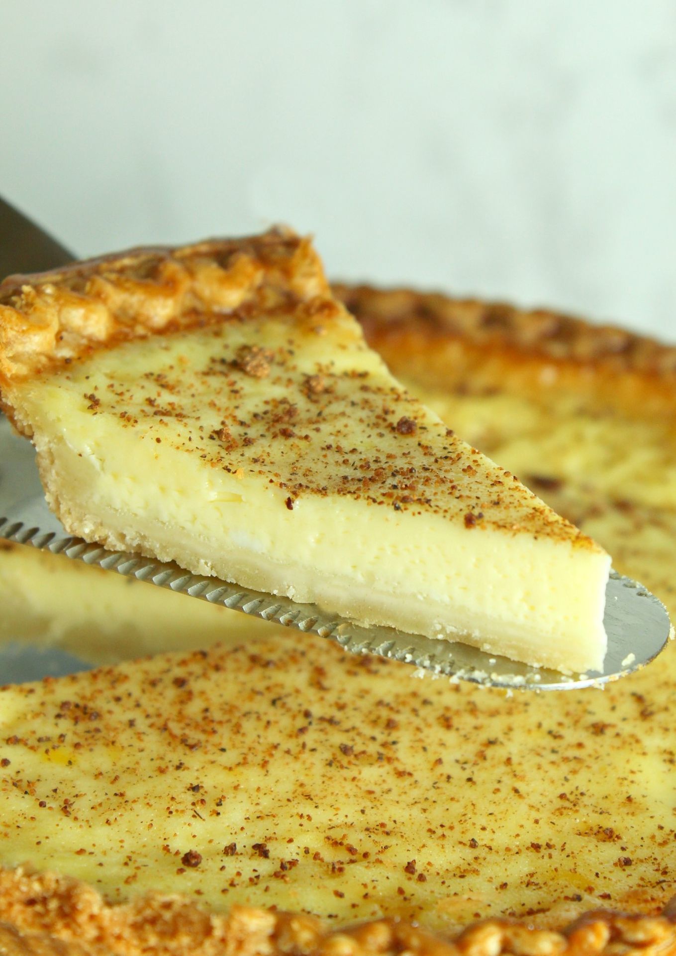 The Old Fashioned Custard Pie