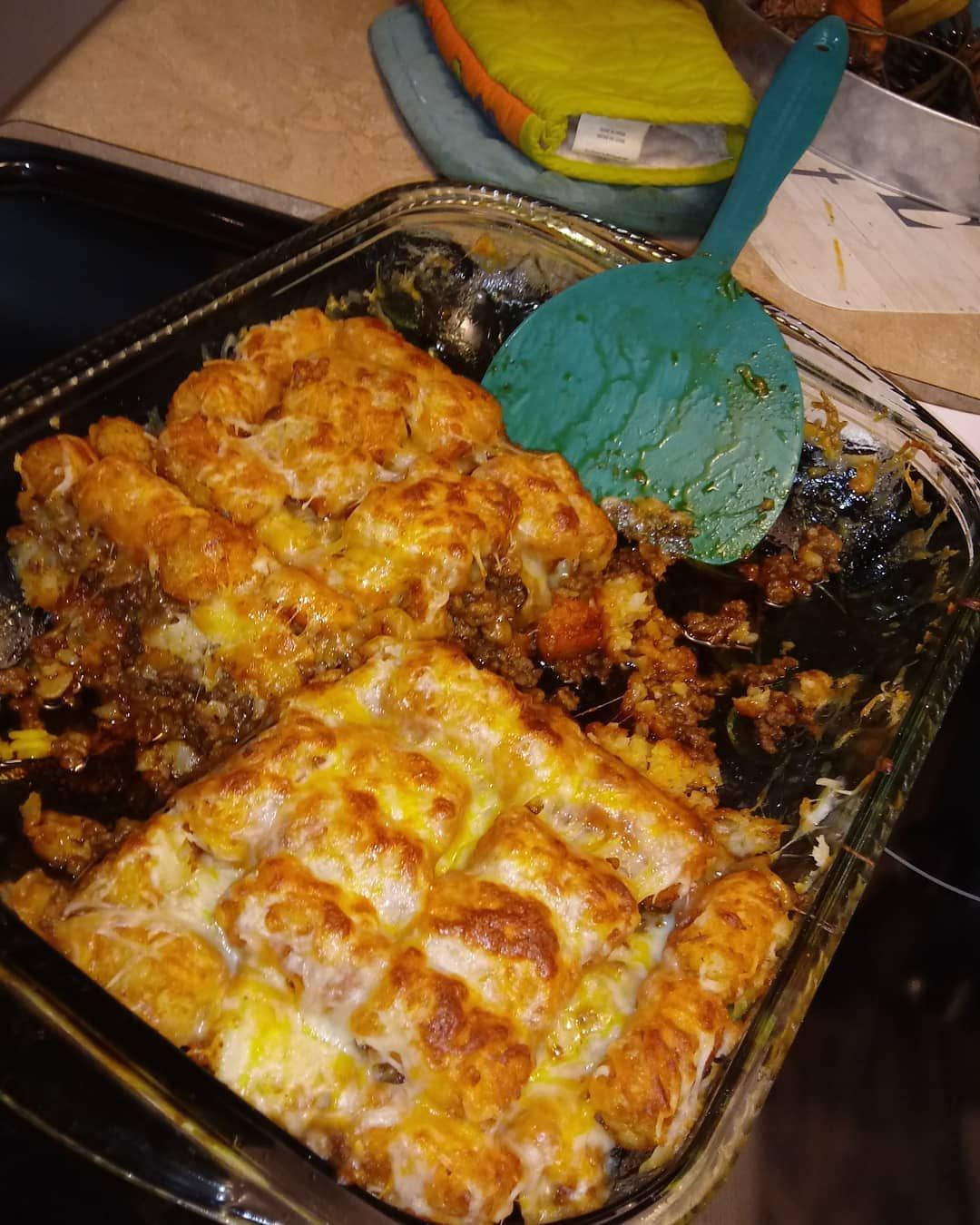 Mexican Tater Tot Casserole