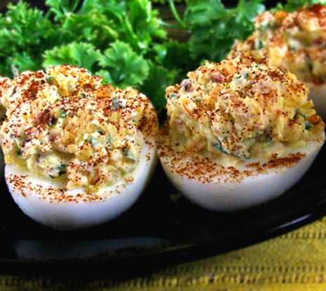 Loaded Deviled Eggs