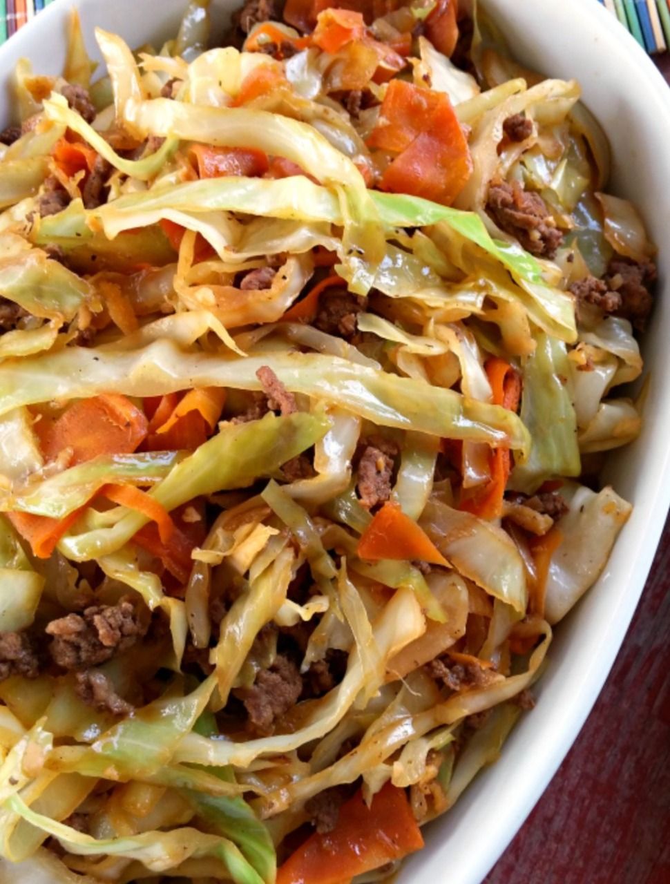 DELICIOUS Egg Roll Stir-Fry