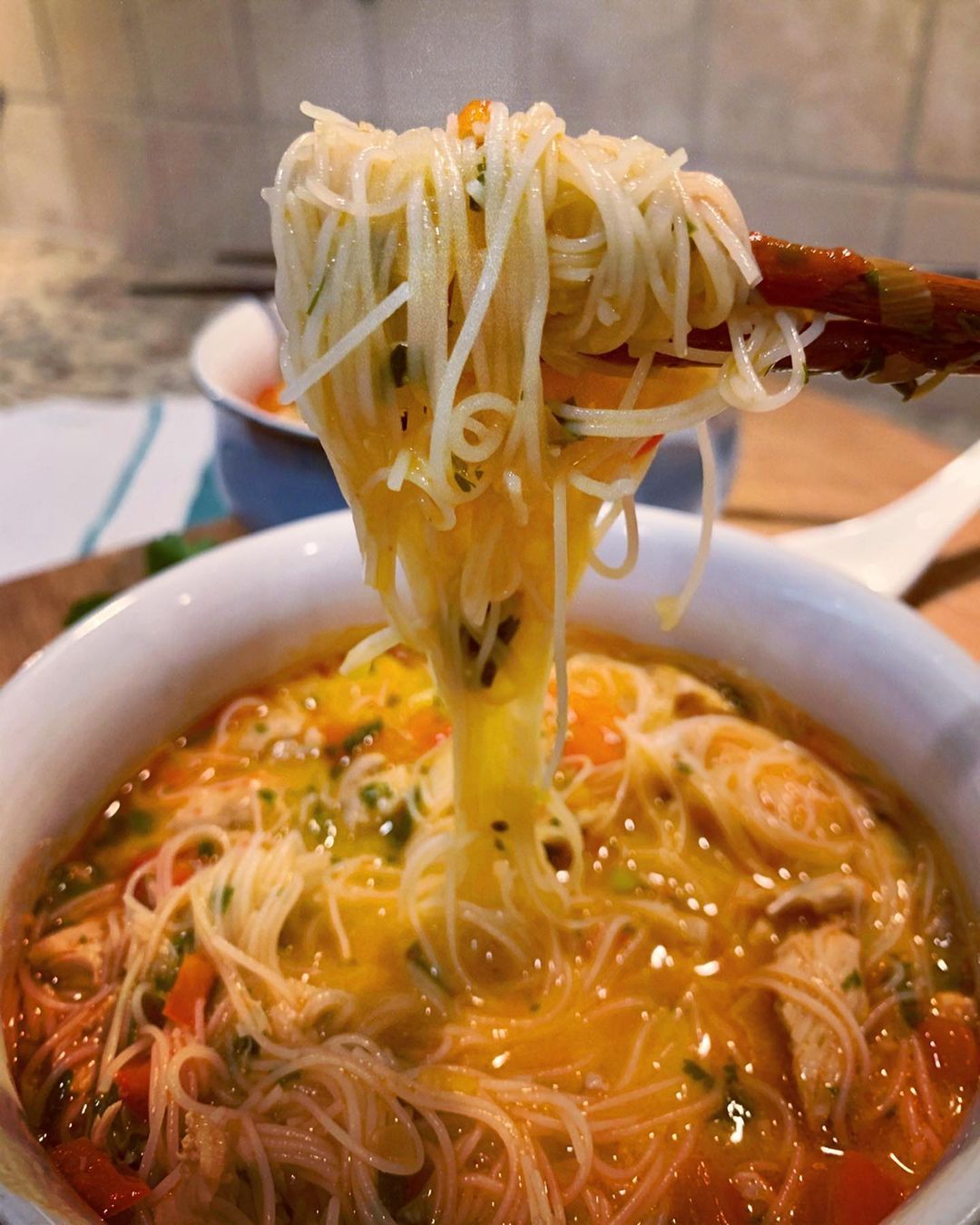 Thai Red Curry Noodle Soup