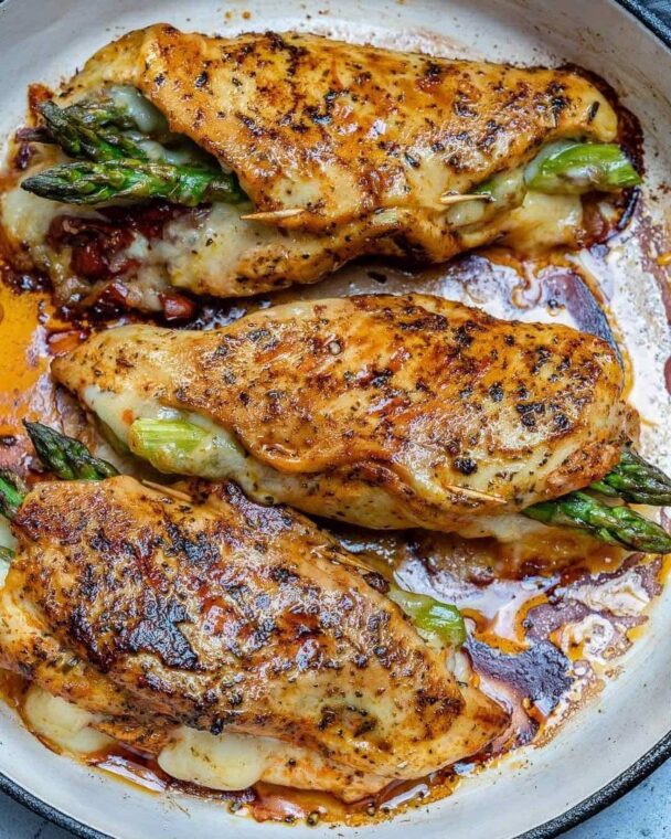 Asparagus Stuffed Chicken!! – labrecipes