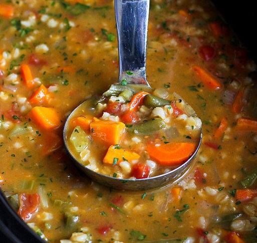 Vegetable Barley Soup – I Can’t Wait For Dinnertime!
