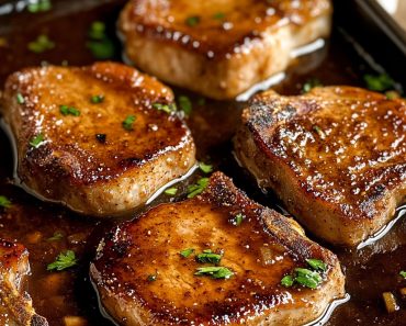 Brown Sugar Baked Pork Chops