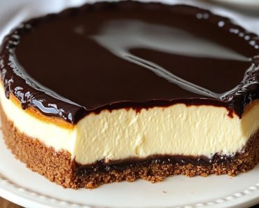 Boston Cream Pie Cheesecake