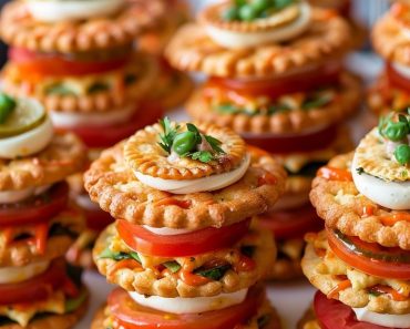 Irresistible Ritz Cracker Party Sandwiches