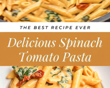 Delicious Spinach Tomato Pasta