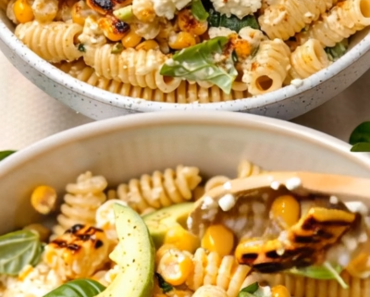 Healthy Street Corn Pasta Salad
