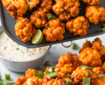 Air Fryer Buffalo Cauliflower