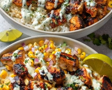 Easy Street Corn Chicken Rice Bowl