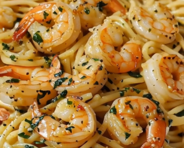 One-Pot Garlic Butter Shrimp Pasta